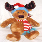 Russ Berrie Christmas Moose